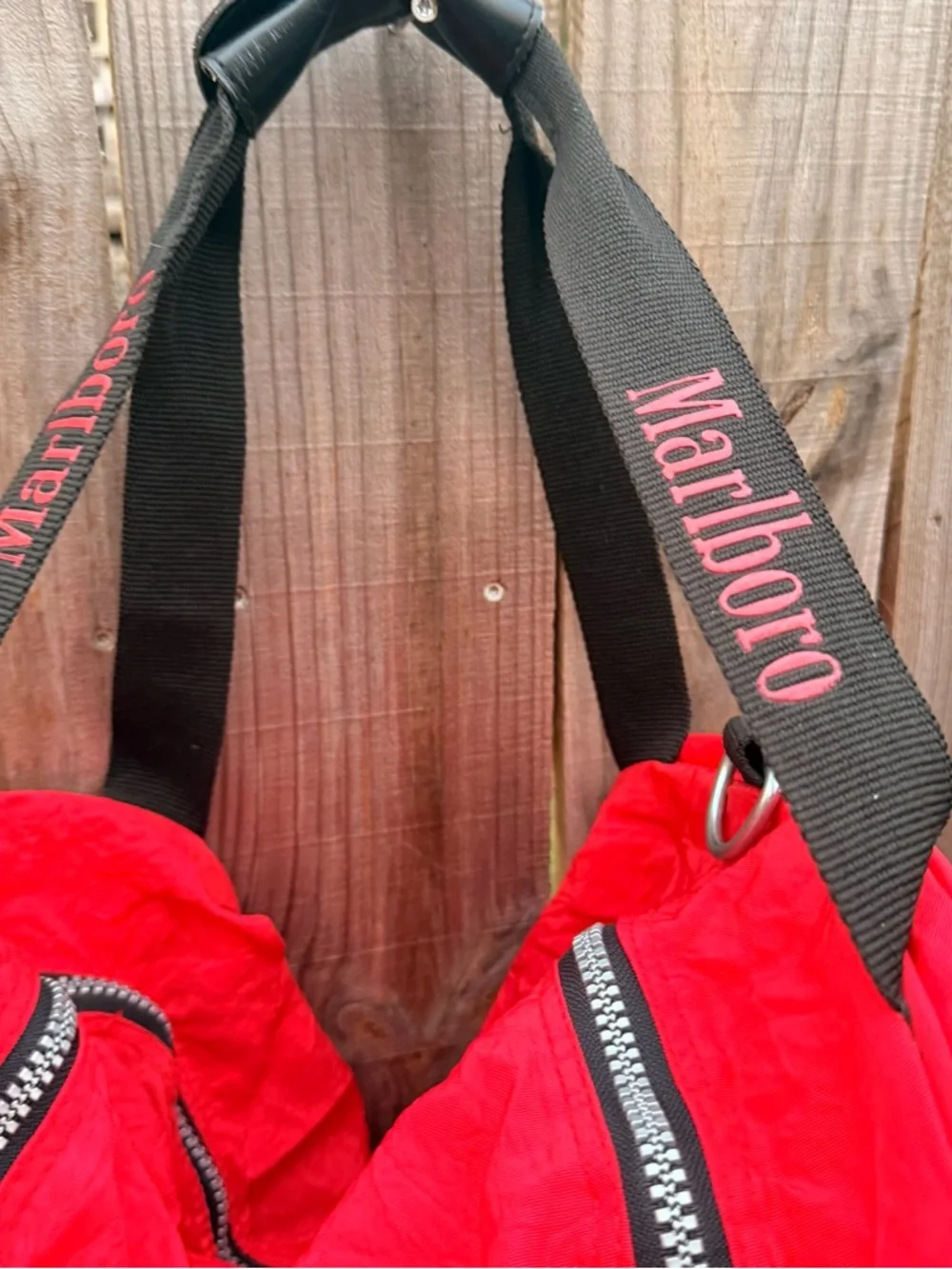 Vintage 1990s Marlboro Unlimited Large Duffle Bag With removable backpack
